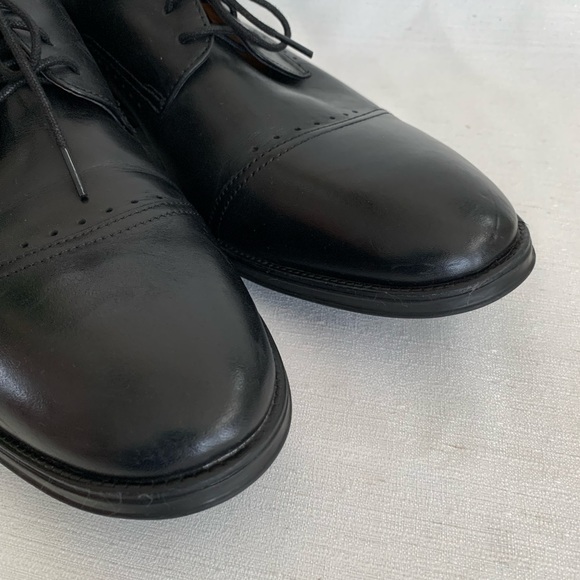 Bostonian Black Leather Oxfords Shoes Men’s 13 - Picture 4 of 7